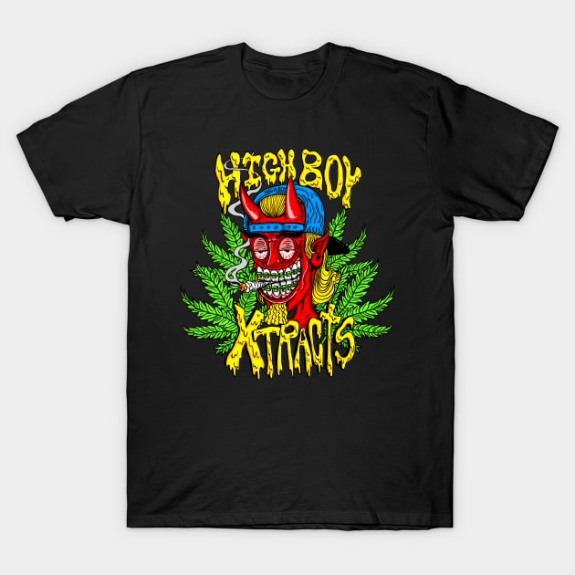 Highboy Logo T-Shirt by Highboyxtracts